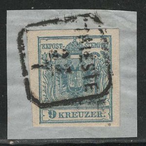 Austria Scott # 5, used, opp, Trieste cancel