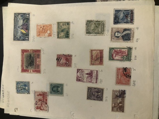 W.W. Stamps In Glassine’s & On Pages Lots Of VERY OLD Issued Might Find Gems