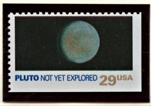 SCOTT 2577 PLUTO NOT YET EXPLORED - (OG/MNH) MOUNTED  -.