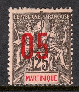 Martinique - Scott #102 - MH - SCV $1.50