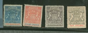 Rhodesia (1890-1923) #1/8/11/13   (Fake)