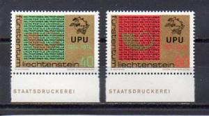 Liechtenstein 550-551 MNH