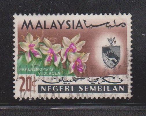 NEGRI SEMBILAN Scott # 86 Used - Flowers