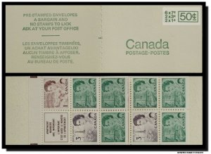 CANADA # BK68d McCann BK68f MNH, Centennial Issue