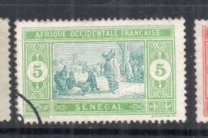 French Senegal 1914 Early Issue Fine Used 5c. NW-231054