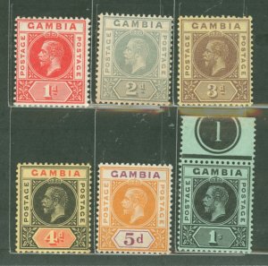 Gambia #71/81 Mint (NH) Single