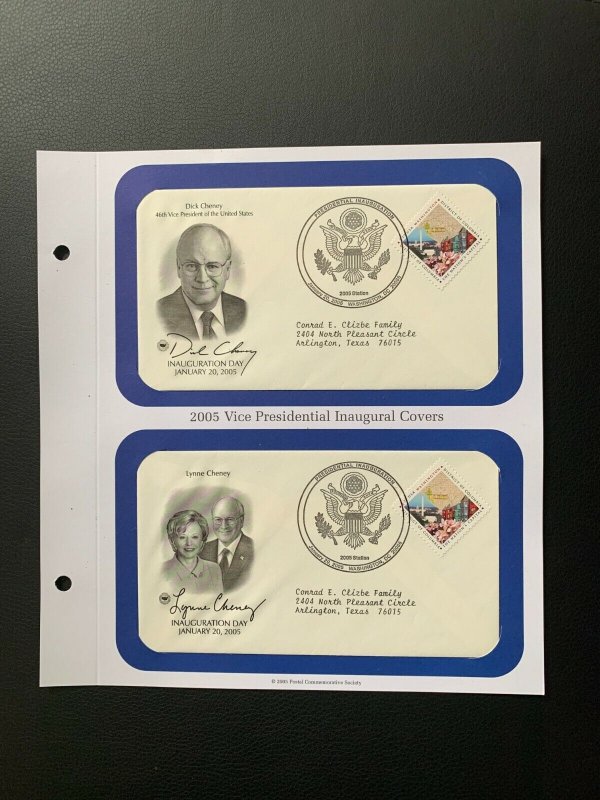2005 inauguration covers 