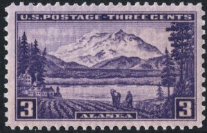 SC#800 3¢ Alaska Issue (1937) MNH