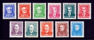 Brazil - Scott #786//796 - MH - See description - SCV $5.65