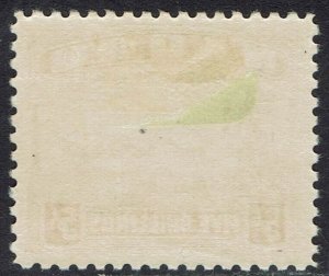 NAURU 1924 - 48 SHIP 5/- SMOOTH PAPER