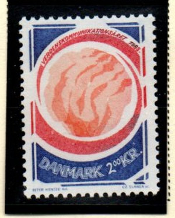 Denmark Sc 732 1983 World Communication Year stamp mint NH