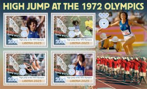 Olympic, Hihg Jump 2024 year, 8 sheets  perforated  NEW