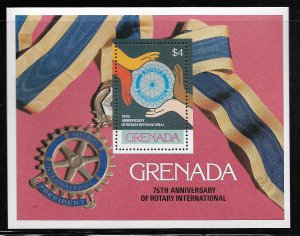 GRENADA, 964, MNH, SS, ROTARY INTERNATIONAL