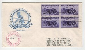 Farnam WW2 Patriotic 1944 CORREGIDOR PHILIPPINES 925 PASSED BY NAVAL CENSOR MARK 