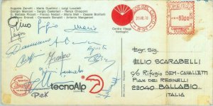 84853 - MOUNTAINEERING - Postal History: signed  ITALIAN EXPEDITION to PERU 1974