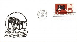 #1307 Humane Treatment of Animals Bobby G FDC