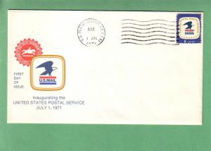 US FDC 1396 USPS 8c Eagle 