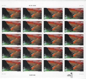 C134 40cent RIO GRANDE MNH FULL SHEET OF 20 ADHESIVE STAMPS