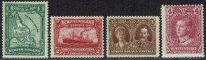 NEWFOUNDLAND 1928 PUBLICITY ISSUE 1C - 4C