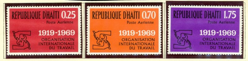 Haiti C345-C347 MNH BIN $2.00