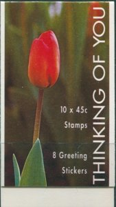 Australia booklet 1994 SG1445-1447 45c Thinking Of You MNH