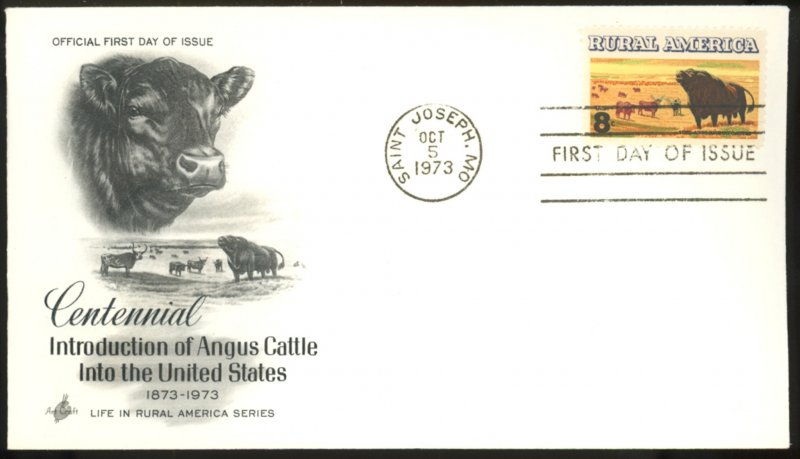 U.S. #1504 FDC F-VF