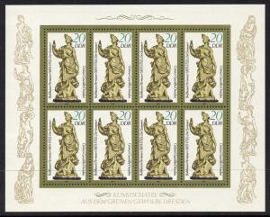 Germany GDR 2444a MNH Figurines, Green Vault of Dresden