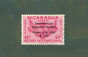 NICARAGUA C365 USED BIN $0.50