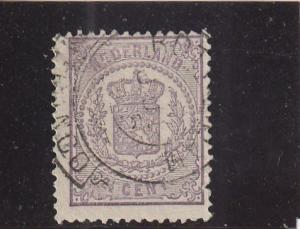 Netherlands  Scott#  22  Used