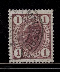 Austria 1905  Scott #86 used