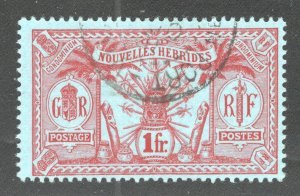 NEW HEBRIDES (French)  #30 Used,  VF   CV $10.00 ..... 4300014