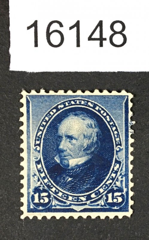 MOMEN: US STAMPS # 227 MINT OG H $180 LOT #16148