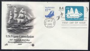 US U612 Frigate Constellation PCS Artcraft Variety U/A FDC