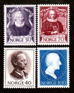 Norway 562-565 Mint NH!