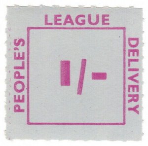 (I.B) Cinderella Collection : People's League 1/- (Unappropriated)