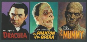 UX285-UX289 Classic Movie Monsters Complete Set Of 5 Mint Size 6 X 4.25