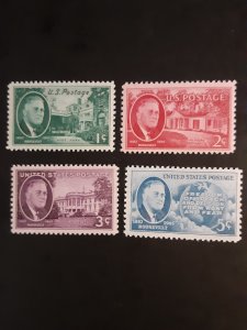 United States #930-933         MNH