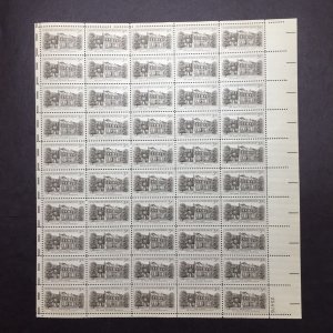 US, 1081, WHEATLAND, FULL SHEET, MINT NH, 1950'S COLLECTION