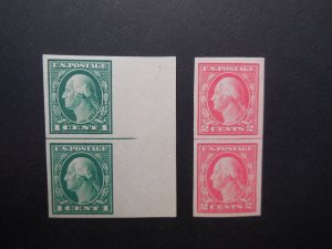 #481 #482  Imperforated Horizontal Line Pairs MNH OG VFXF #6