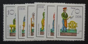 DDR Sc # 2312 a-f, VF MNH