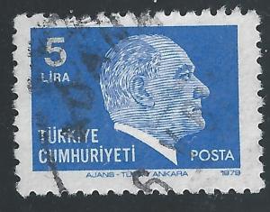 Turkey #2132 5K Kemal Ataturk