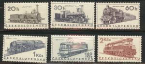 Czechoslovakia Scott 1374-1379 MNH** set CV$12.95