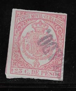 CUBA STAMP VFU  #DIC XZ4