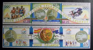 Cook Islands Scott #1108-1109 mnh