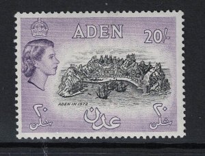 Aden SG# 72 Mint Light Hinged - S19452