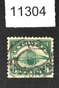 MOMEN: US STAMPS # C4 USED LOT #11304