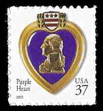 PCBstamps   US #3784A 37c Purple Heart, MNH, (47)