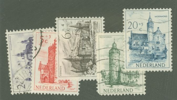 Netherlands #B224-228  Single (Complete Set)