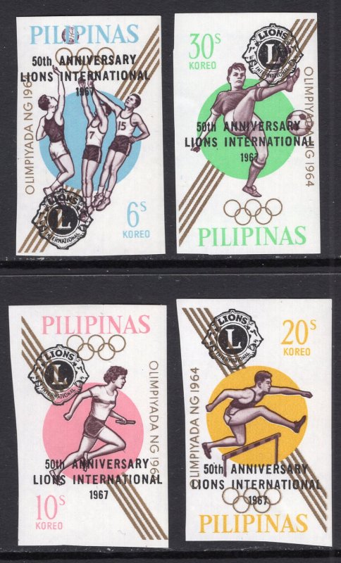 Philippines 962-965 Olympics MNH VF