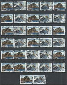 Iceland 728,737 used set complete x 16.  2018 CV $60.80